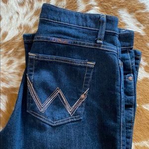 Wrangler riding jeans